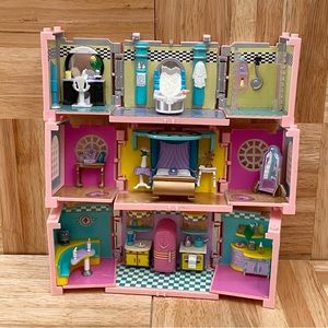 1999 Vintage Polly Pocket Bluebird Toys Swindon England Dream Builders House